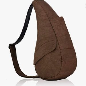 AmeriBag Healthy Back Brown Nylon Slingpack Bag